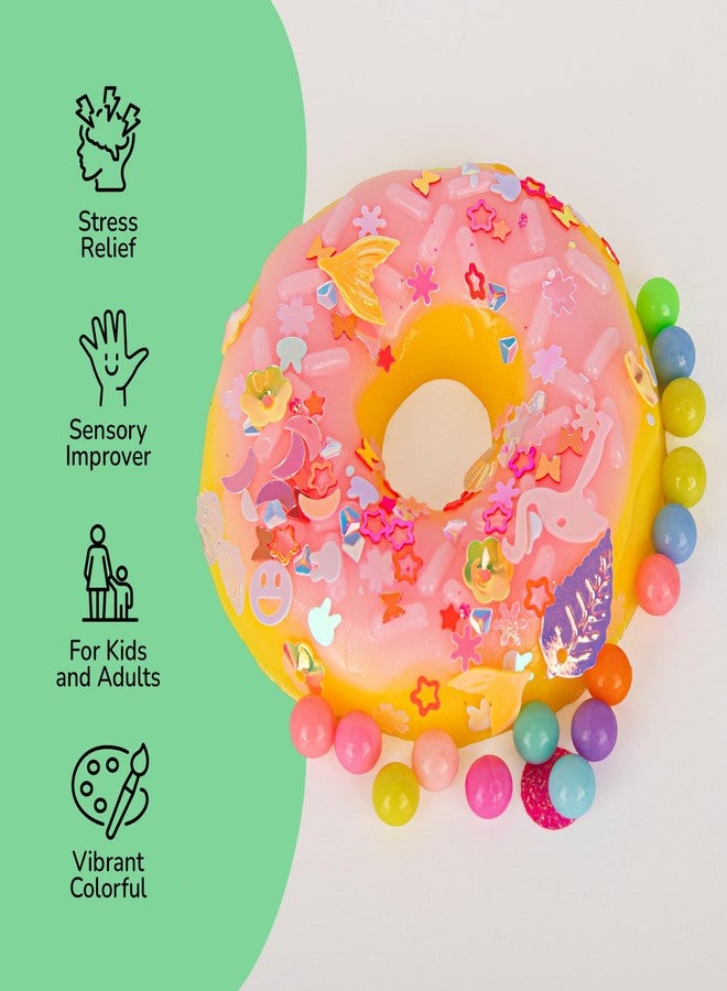 ArtCreativity Squishy Treats Fidget Toys for Kids and Adults - 4 Pack - Super Soft Squishy Dessert Include Sandwich Cookie, Donut, Croissant, and Waffle - Squeeze Toys for Stress Relief and Anxiety - Image 5